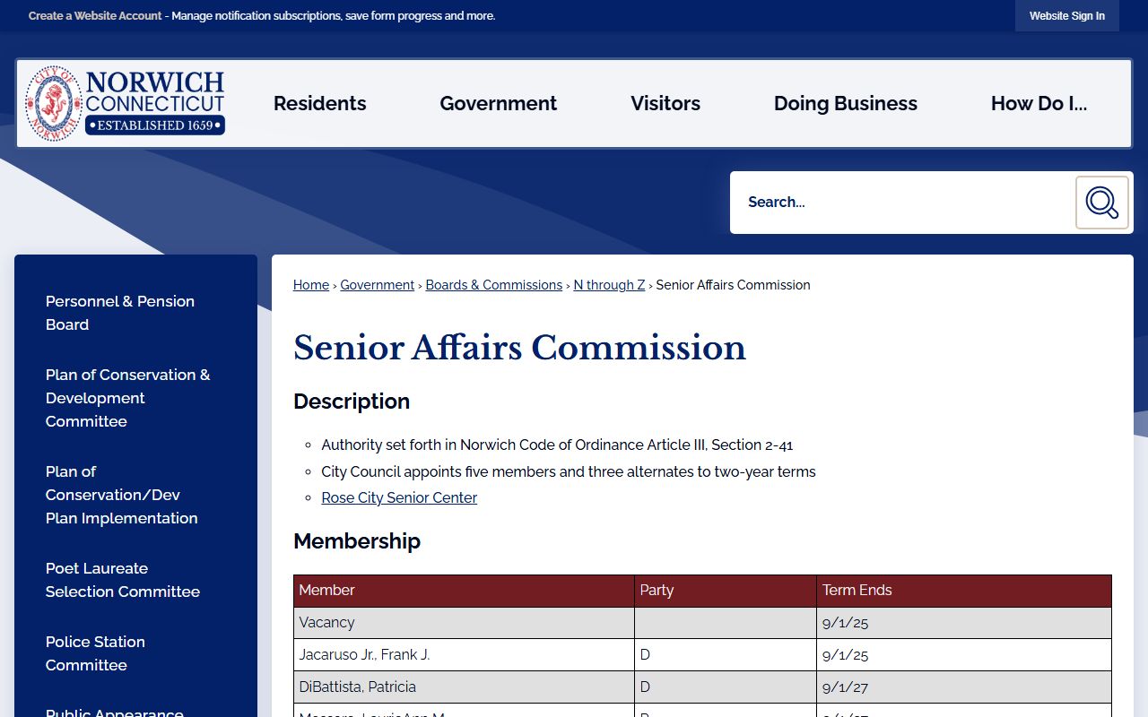 Norwich Police Department building at 70 Thames Street